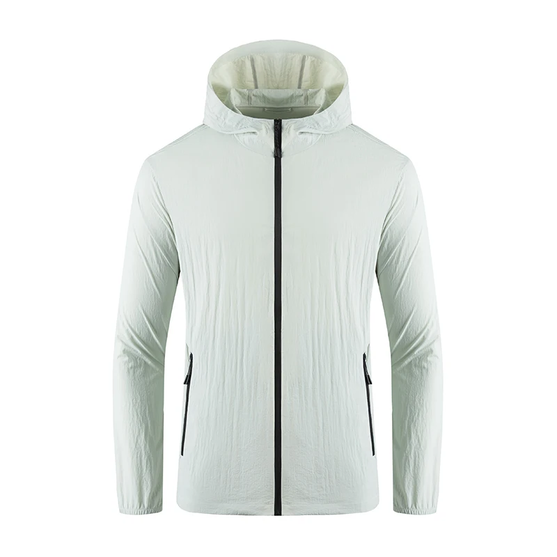 Men's UPF 50+ Sun Protection Hooded Jacket - 40D Nylon Windproof Skin Coat, Lightweight UV Blocking & 360° Coverage
Men's UPF 50+ Sun Protection Hooded Jacket - 40D Nylon Windproof Skin Coat, Lightweight UV Blocking & 360° Coverage