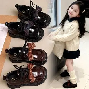 Girls Princess Shoes British Style Sweet Bows Kids Flat Shoes Soft Sole Non-slip 2026 Brand New Children Leather Shoes
Girls Princess Shoes British Style Sweet Bows Kids Flat Shoes Soft Sole Non-slip 2026 Brand New Children Leather Shoes