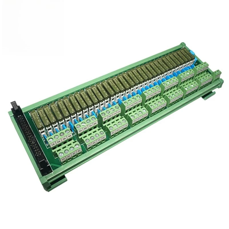 Ginri JR-B32PC-F-Q/24VDC 32 Channel Relay Module Board 40p MIL Connector Relay Module
Ginri JR-B32PC-F-Q/24VDC 32 Channel Relay Module Board 40p MIL Connector Relay Module