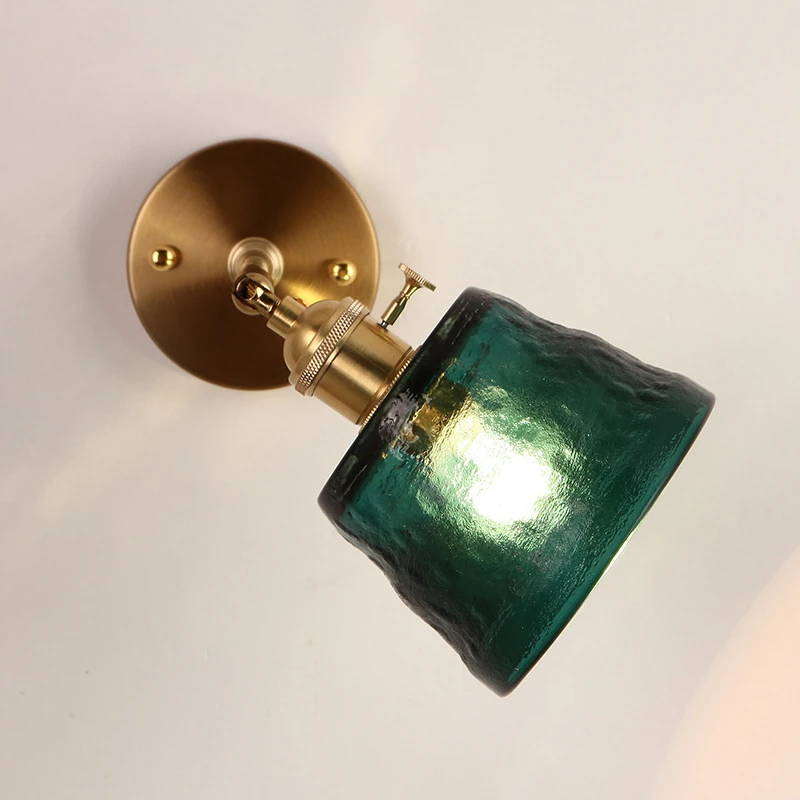 Japanese Style Glass Wall Lamp Brass Lighting Fixture Living Room Bedroom Balcony Lamp
Japanese Style Glass Wall Lamp Brass Lighting Fixture Living Room Bedroom Balcony Lamp