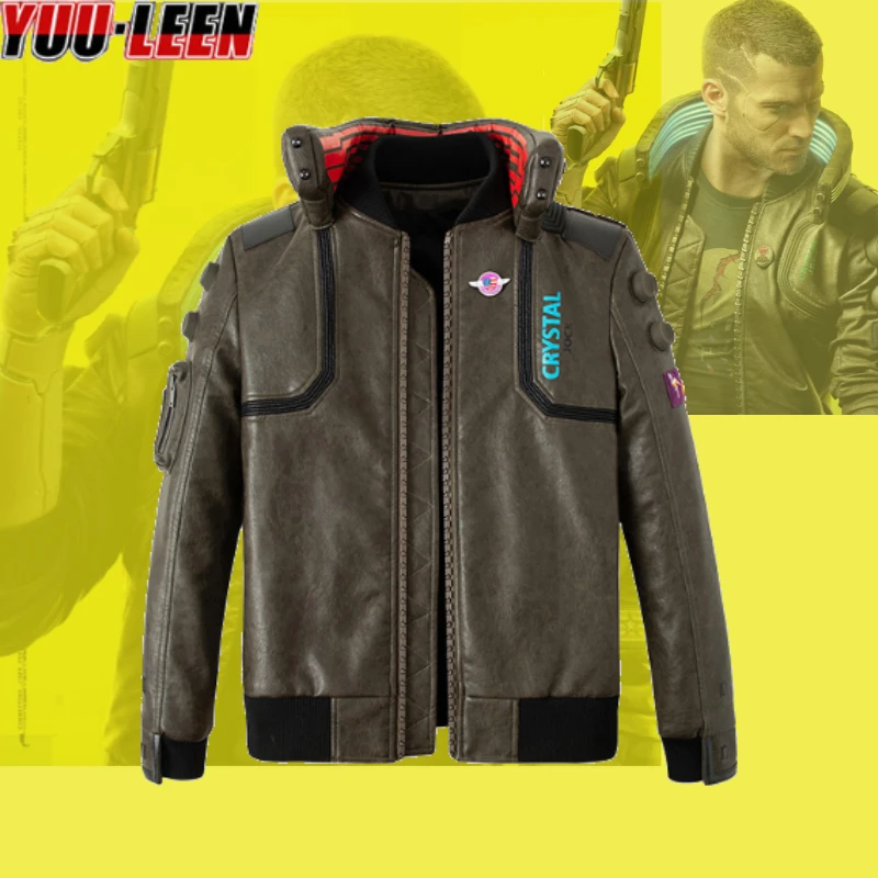 Punk Style 2077 Samurai V Cosplay Costume Man Woman Disfraz Jacket Coat Halloween Carnival Party Night City
Punk Style 2077 Samurai V Cosplay Costume Man Woman Disfraz Jacket Coat Halloween Carnival Party Night City