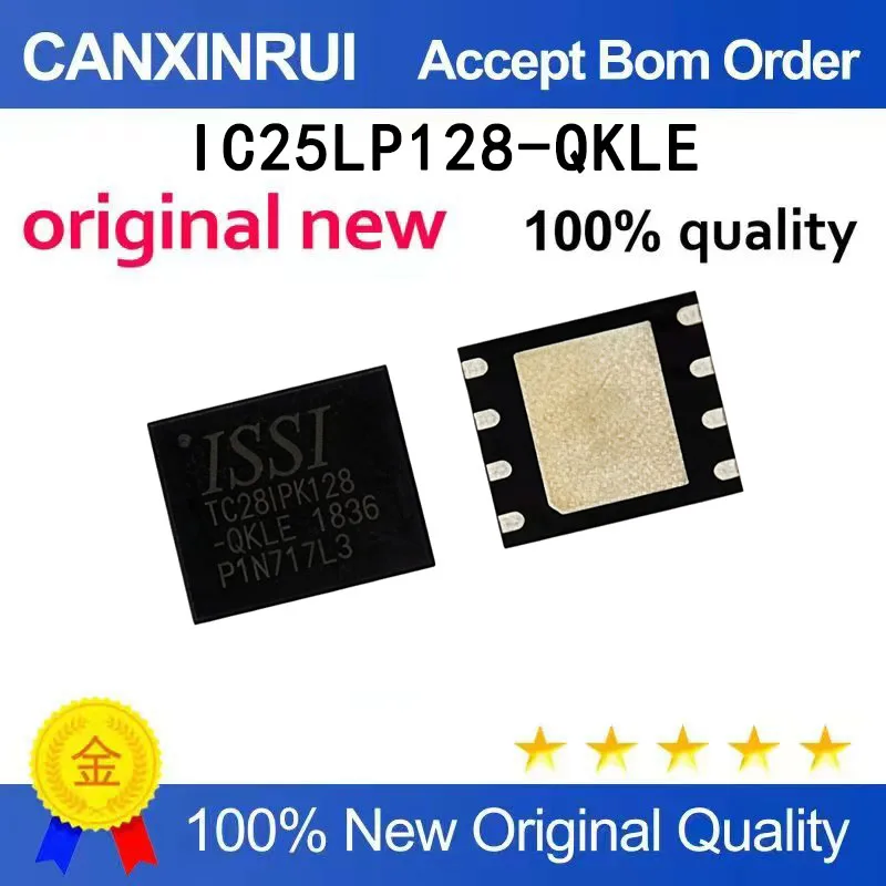 (5-100 pieces)Brand new original IC25LP128-QKLE IC25LP128 QFN spot chip IC
(5-100 pieces)Brand new original IC25LP128-QKLE IC25LP128 QFN spot chip IC