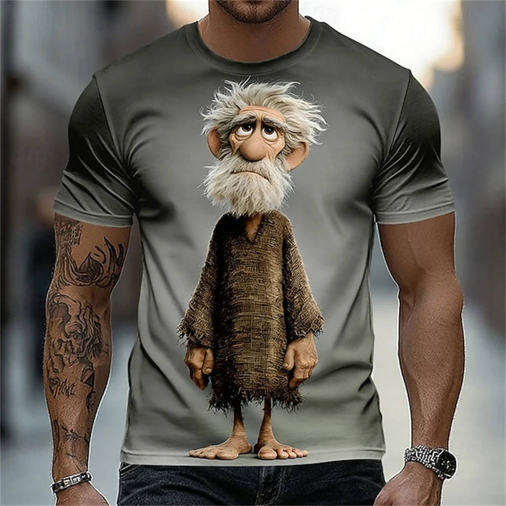 Funny 3D Print T Shirt For Men Casual O-neck Short Sleeve Tee Tops Summer Comfortable Breathable T-Shirts Fashion Loose Pullover
Funny 3D Print T Shirt For Men Casual O-neck Short Sleeve Tee Tops Summer Comfortable Breathable T-Shirts Fashion Loose Pullover