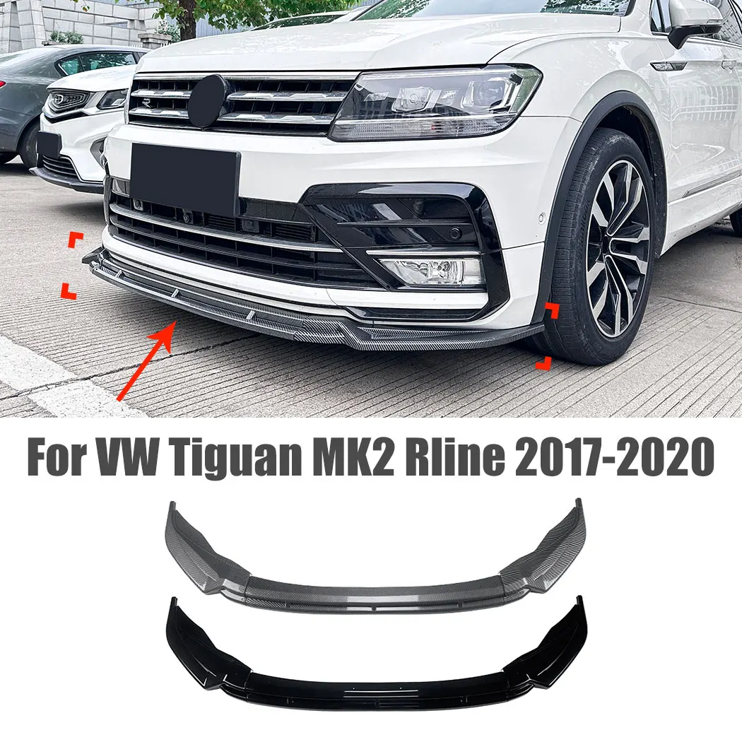 Car Front Bumper Spoiler Front Lower Lip For Volkswagen Tiguan MK2 Rline 2017-2020 ABS Body Kits Guard Decoration Accessories
Car Front Bumper Spoiler Front Lower Lip For Volkswagen Tiguan MK2 Rline 2017-2020 ABS Body Kits Guard Decoration Accessories