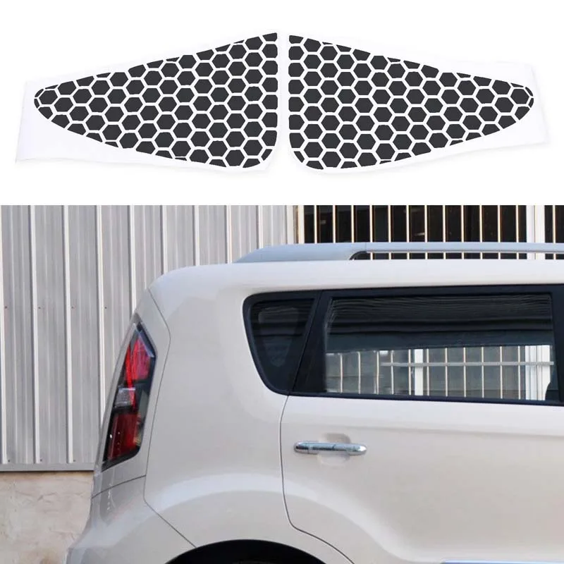 Rear Quarter Window Decals Honeycomb Design Trim Sticker Decoration Sticker Car Accessories For Kia Soul 2009-2013/2019-2022
Rear Quarter Window Decals Honeycomb Design Trim Sticker Decoration Sticker Car Accessories For Kia Soul 2009-2013/2019-2022