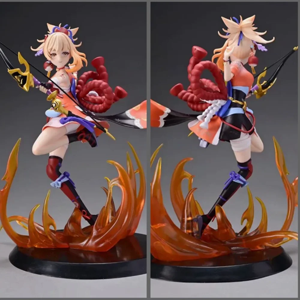 25cm Genshin Impact Figure Yoimiya Figure Anime Lesser Lord Kusanali Action Figurine Kawaii Statue Model Collection Toys
25cm Genshin Impact Figure Yoimiya Figure Anime Lesser Lord Kusanali Action Figurine Kawaii Statue Model Collection Toys