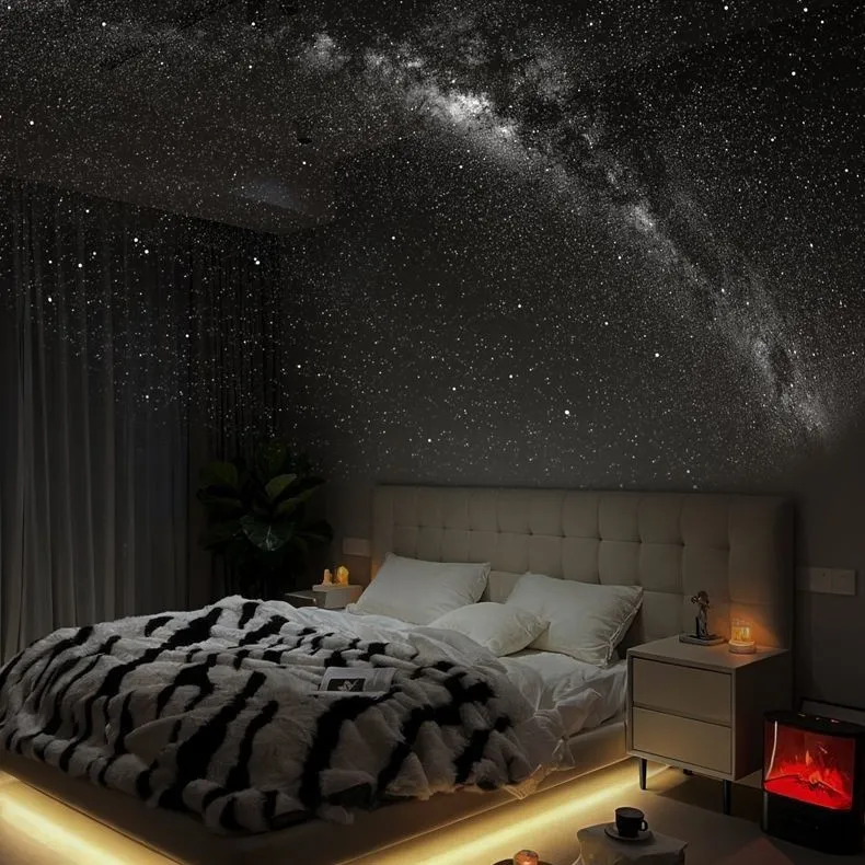 New 2-in-1 Galaxy Star Projector, Starry Sky Night Light, Bedroom Atmosphere Lamp, Creative Kids Birthday Present
New 2-in-1 Galaxy Star Projector, Starry Sky Night Light, Bedroom Atmosphere Lamp, Creative Kids Birthday Present