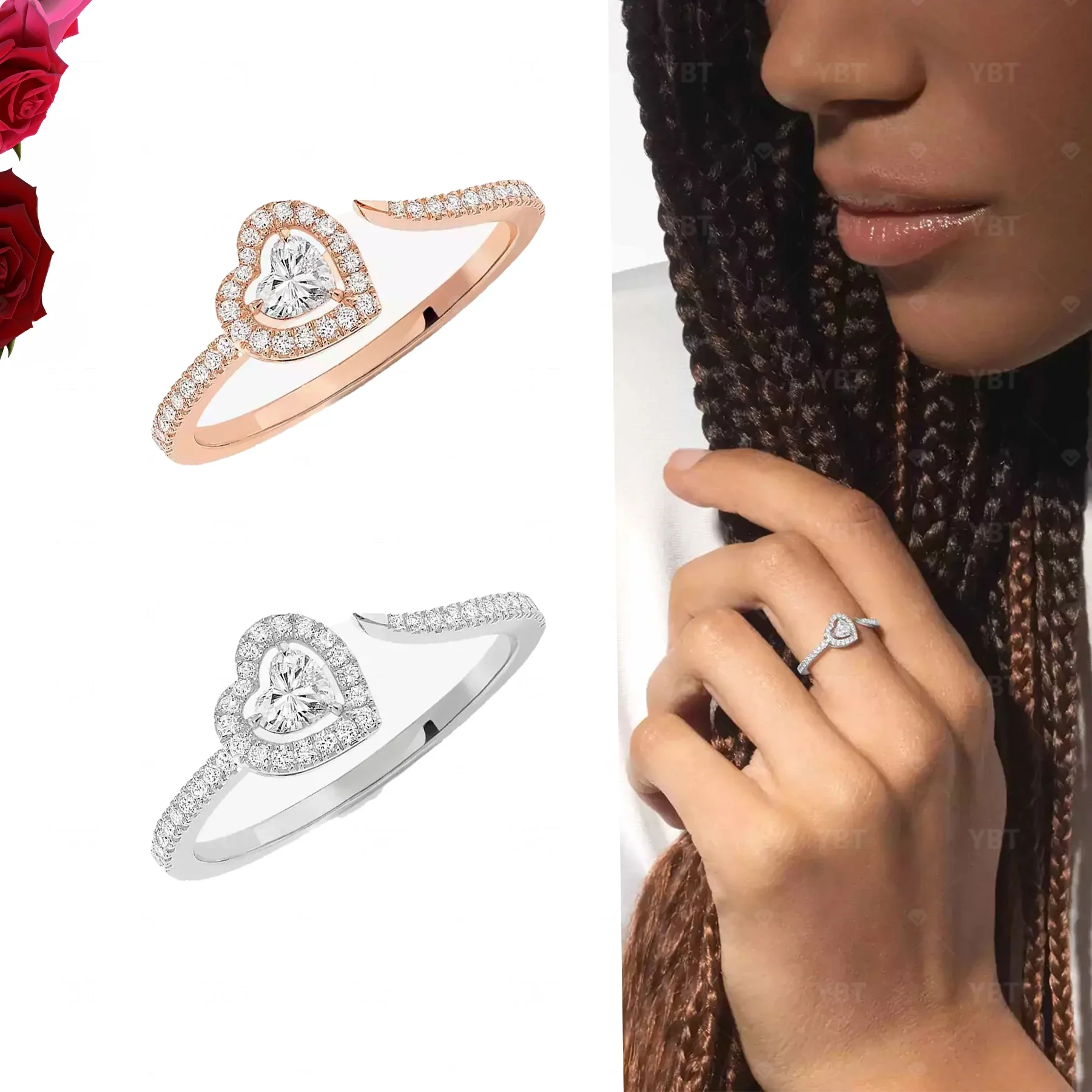 2024 New S925 Diamond Inlaid Personalized Luxury Design Women's Holiday Gift Ring
2024 New S925 Diamond Inlaid Personalized Luxury Design Women's Holiday Gift Ring