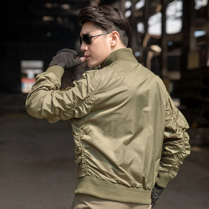 Spring Jacket Padded Jacket Motorcycle Cardigan Outdoor Mountaineering Windbreaker Baseball Withzipper Heavy
Spring Jacket Padded Jacket Motorcycle Cardigan Outdoor Mountaineering Windbreaker Baseball Withzipper Heavy