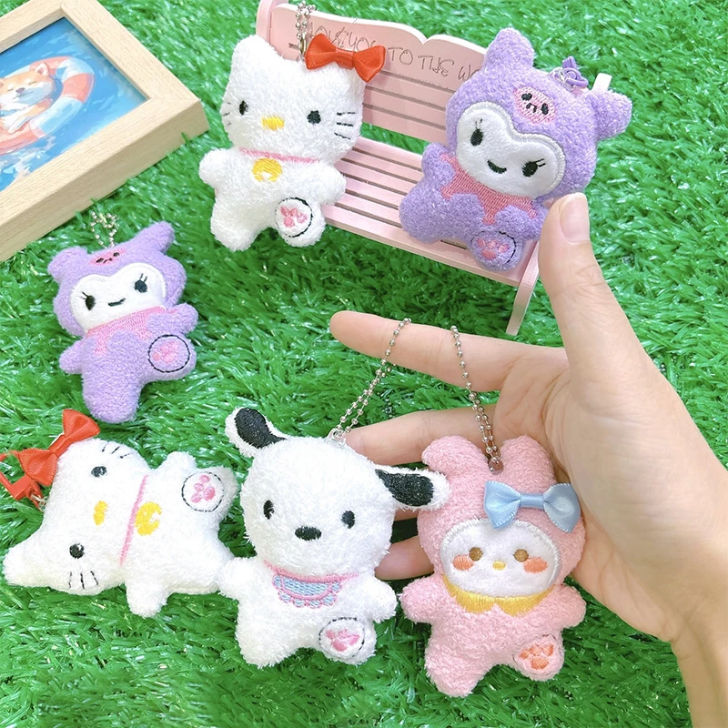 Мультяшные милые плюшевые куклы Sanrio, подвески, украшения, подарки
Мультяшные милые плюшевые куклы Sanrio, подвески, украшения, подарки