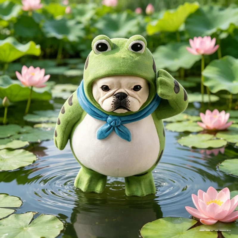 New Special Frog Figurine Frog Dog Canopy Resin 3D Toys Cute Healing Abstract Monster Miniature Decor for Desk Perfect Gift
New Special Frog Figurine Frog Dog Canopy Resin 3D Toys Cute Healing Abstract Monster Miniature Decor for Desk Perfect Gift