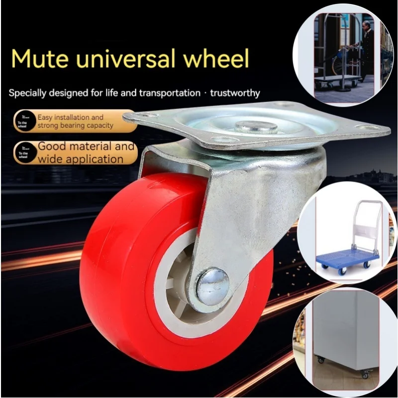 4/8 Piece Furniture 1.5 Inch Lightweight Red Flower PVC Flat Bottom Swivel Casters Furniture/dining Cart Durable Casters
4/8 Piece Furniture 1.5 Inch Lightweight Red Flower PVC Flat Bottom Swivel Casters Furniture/dining Cart Durable Casters