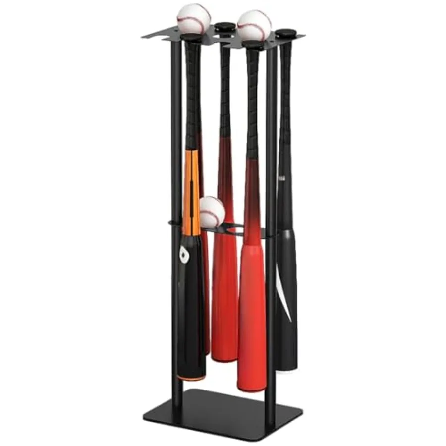 Baseball Bat Holder Stand 8 Bats 5 Balls Softball Bat Display Free Standing
Baseball Bat Holder Stand 8 Bats 5 Balls Softball Bat Display Free Standing