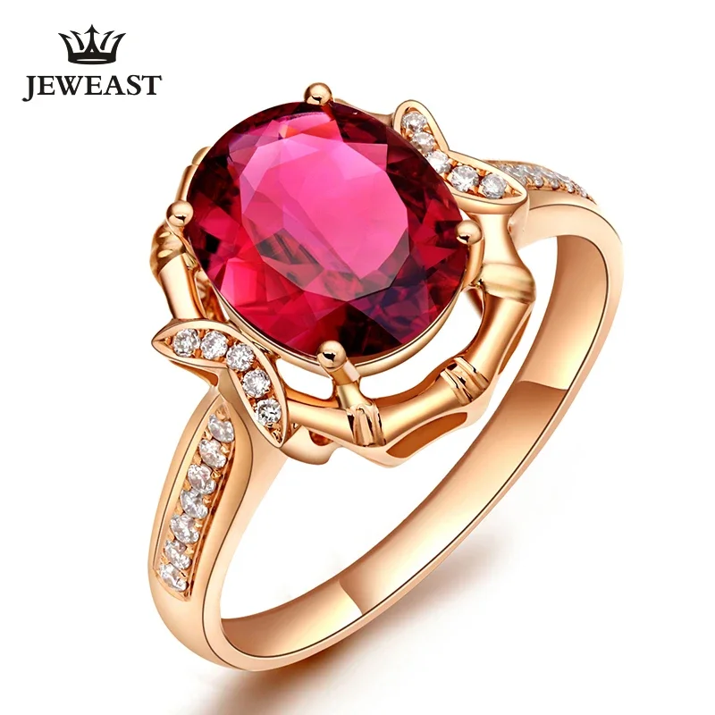 Natural Red tourmaline 18K Pure Gold 2025 New Hot Selling Top Ring Women Ring For Ladies Woman Genuine Jewelry
Natural Red tourmaline 18K Pure Gold 2025 New Hot Selling Top Ring Women Ring For Ladies Woman Genuine Jewelry