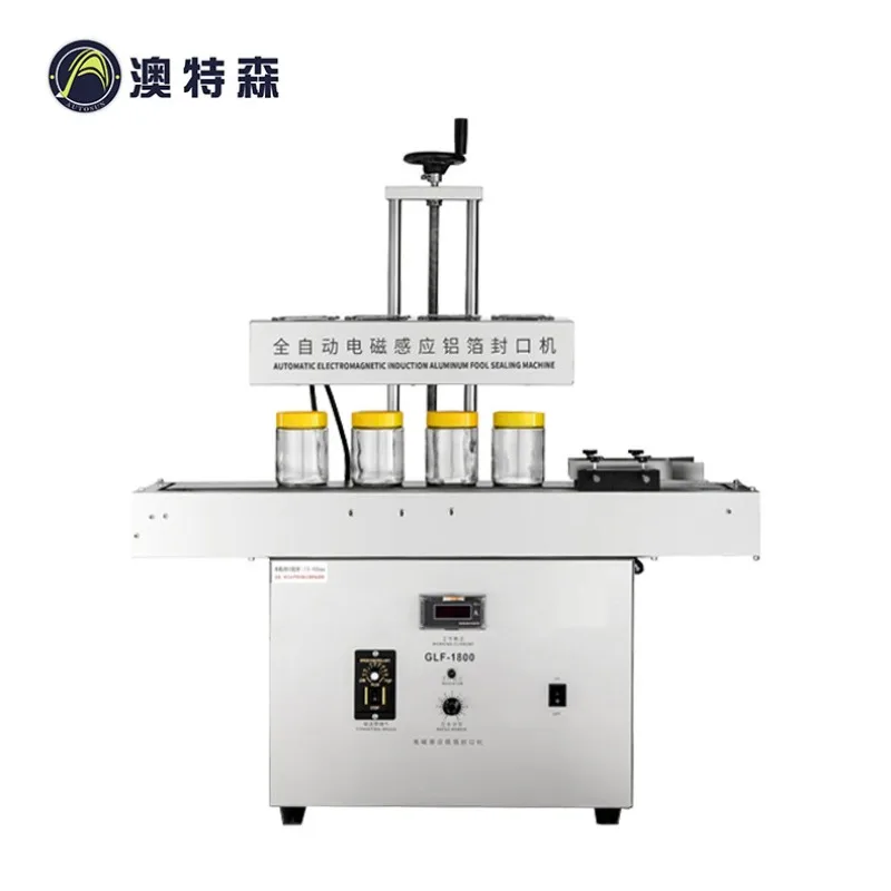 Automatic electromagnetic induction aluminum foil sealing hine plastic bottle cap aluminum foil oil drum bottle cap aluminum
Automatic electromagnetic induction aluminum foil sealing hine plastic bottle cap aluminum foil oil drum bottle cap aluminum