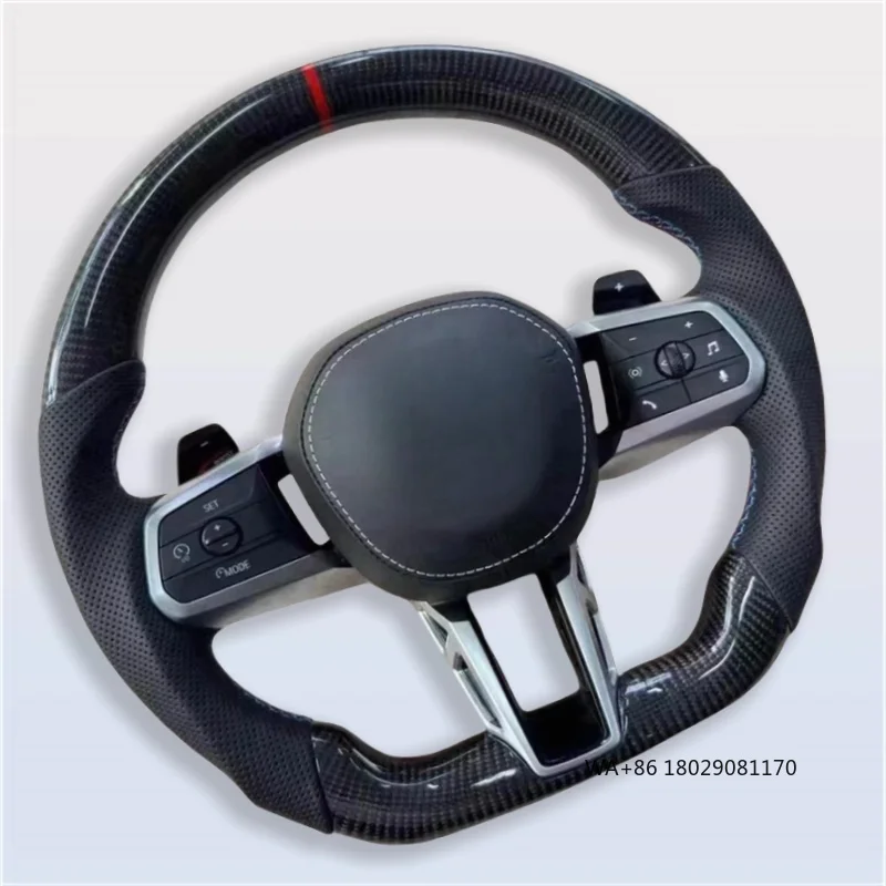 Автомобильные аксессуары для руля на заказ для BMW F10 F20 F01 F07 F22 F32 F82 M4 M3 X5 F15 F85 X6 F16 Рулевое колесо из углеродного волокна
Автомобильные аксессуары для руля на заказ для BMW F10 F20 F01 F07 F22 F32 F82 M4 M3 X5 F15 F85 X6 F16 Рулевое колесо из углеродного волокна