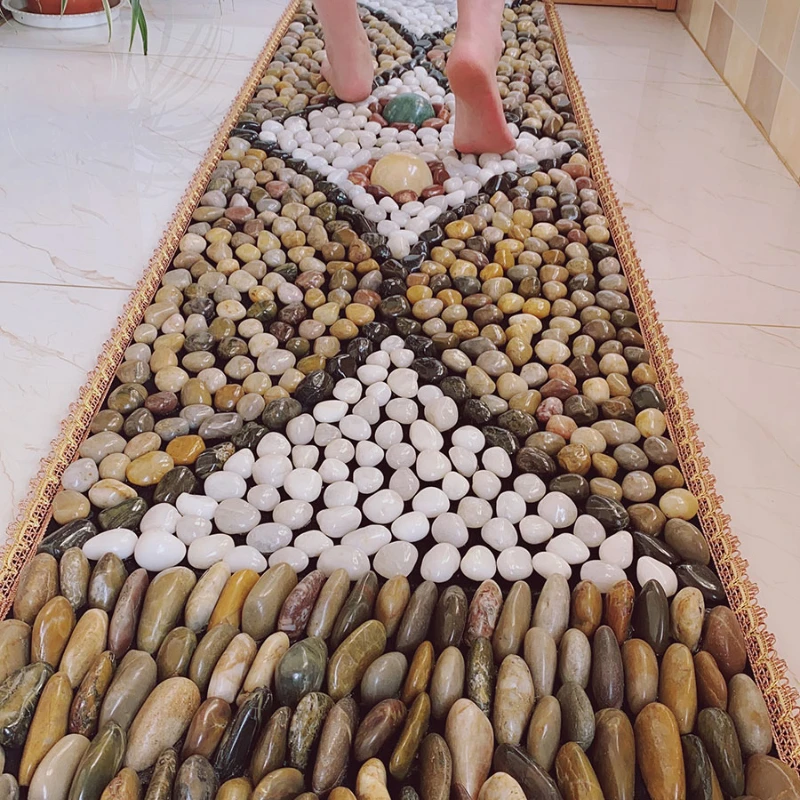 Natural Cobblestone Foot Massage Cushions Foot Acupuncture Point Foot Massage Mat Cobblestone Mat Anti-Slip Bath Mat Massager
Natural Cobblestone Foot Massage Cushions Foot Acupuncture Point Foot Massage Mat Cobblestone Mat Anti-Slip Bath Mat Massager