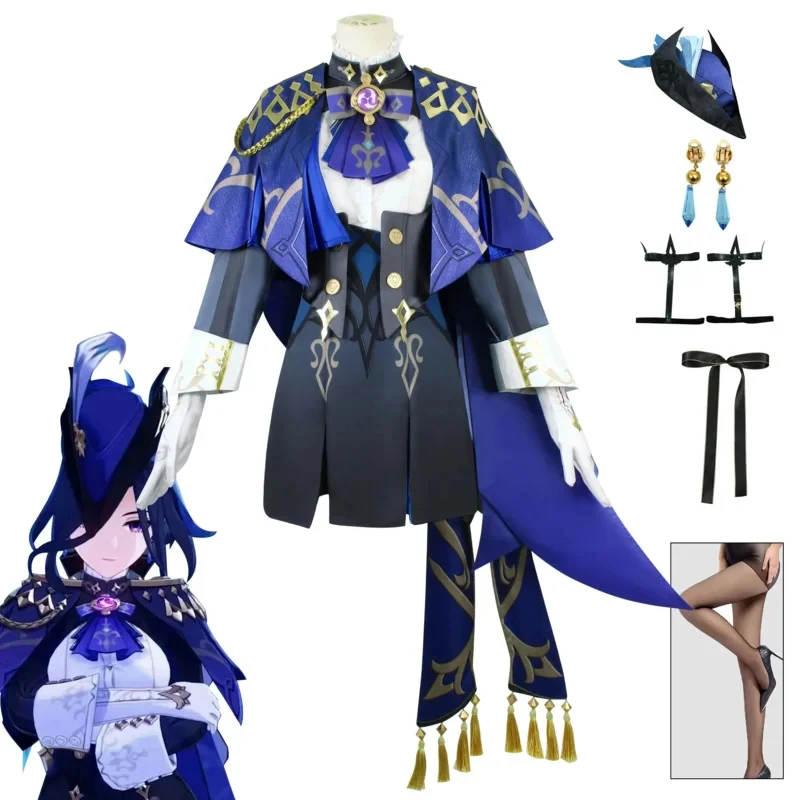 ☆SunlCos Cos Genshin Impact Clorinde Fontaine Dress Collab Series Halloween Cosplay Costume☆
☆SunlCos Cos Genshin Impact Clorinde Fontaine Dress Collab Series Halloween Cosplay Costume☆