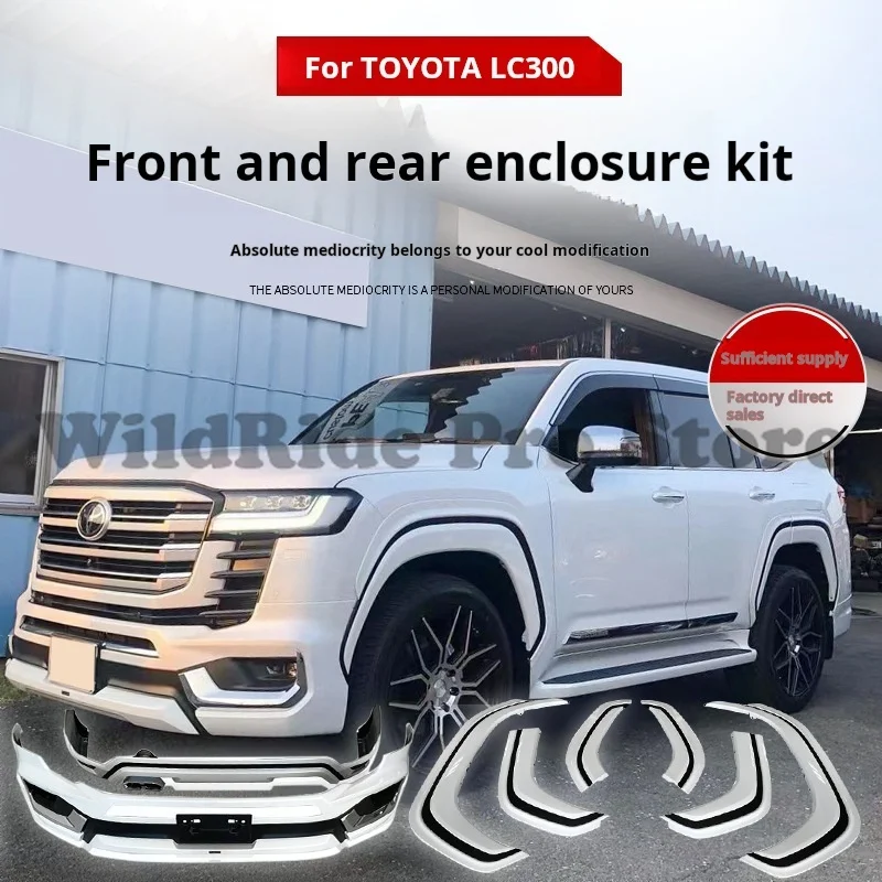 For Toyota Land Cruiser LC300 2022+ Wide-Coverage ABS Fender Flares | Direct Bolt-On Wheel Arch Extensions
For Toyota Land Cruiser LC300 2022+ Wide-Coverage ABS Fender Flares | Direct Bolt-On Wheel Arch Extensions