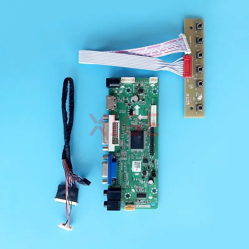 Для N184H6 N184HGE плата драйвера ЖК-контроллера LVDS 40-контактный 1920*1080 VGA DVI аудио 18,4 "HDMI-совместимый дисплей для ноутбука DIY Kit
Для N184H6 N184HGE плата драйвера ЖК-контроллера LVDS 40-контактный 1920*1080 VGA DVI аудио 18,4 "HDMI-совместимый дисплей для ноутбука DIY Kit