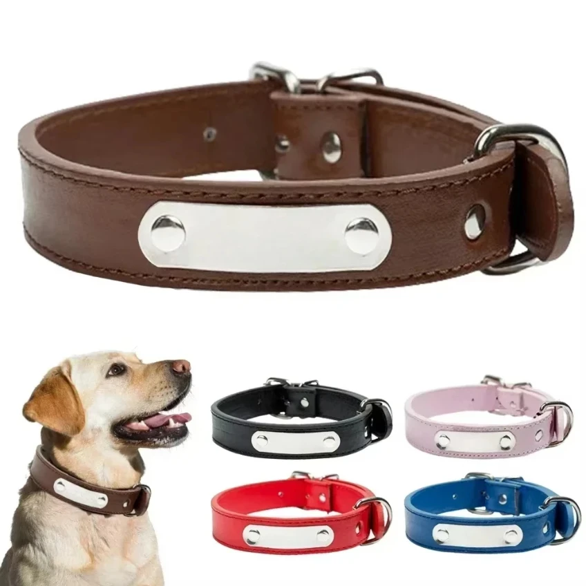 Personalized PU leather dog collar, durable and adjustable collar, suitable for small, medium and large puppies in pets
Personalized PU leather dog collar, durable and adjustable collar, suitable for small, medium and large puppies in pets