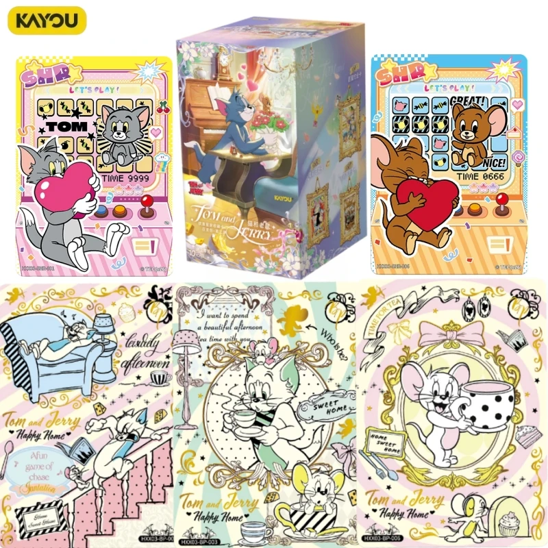 KAYOU genuine Tom and Jerry New Happy Enemy Versatile Series Card Anime Collection Toy Card Birthday Gift Original Box
KAYOU genuine Tom and Jerry New Happy Enemy Versatile Series Card Anime Collection Toy Card Birthday Gift Original Box