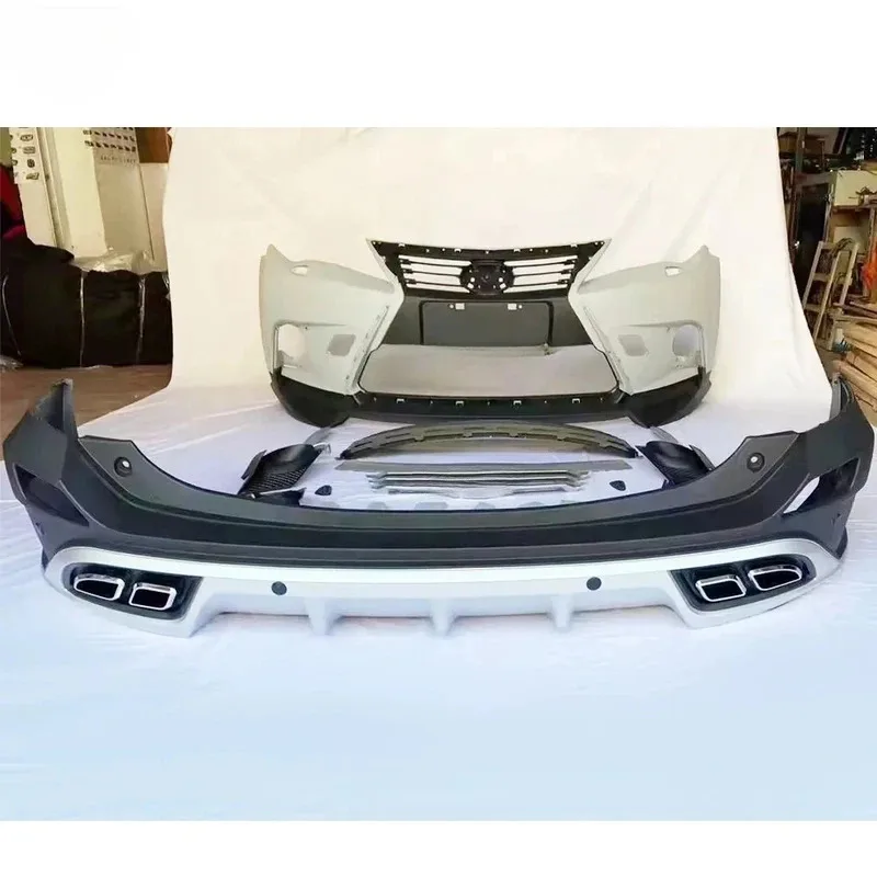 Modified parts body kit face lift suitle 2013-2015 to RX den front and rear bumper front grille
Modified parts body kit face lift suitle 2013-2015 to RX den front and rear bumper front grille