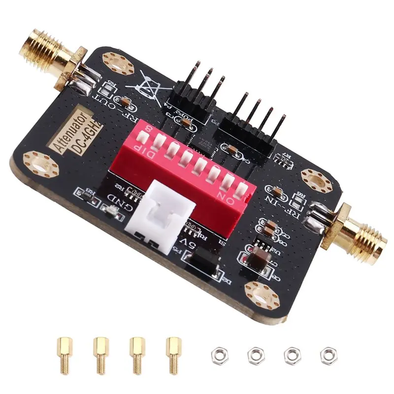 A86P-High Linearity High Attenuation Accuracy For Digital RF Attenuator Module PE4302 DC-4000Mhz 6-Digit Dialing Code
A86P-High Linearity High Attenuation Accuracy For Digital RF Attenuator Module PE4302 DC-4000Mhz 6-Digit Dialing Code