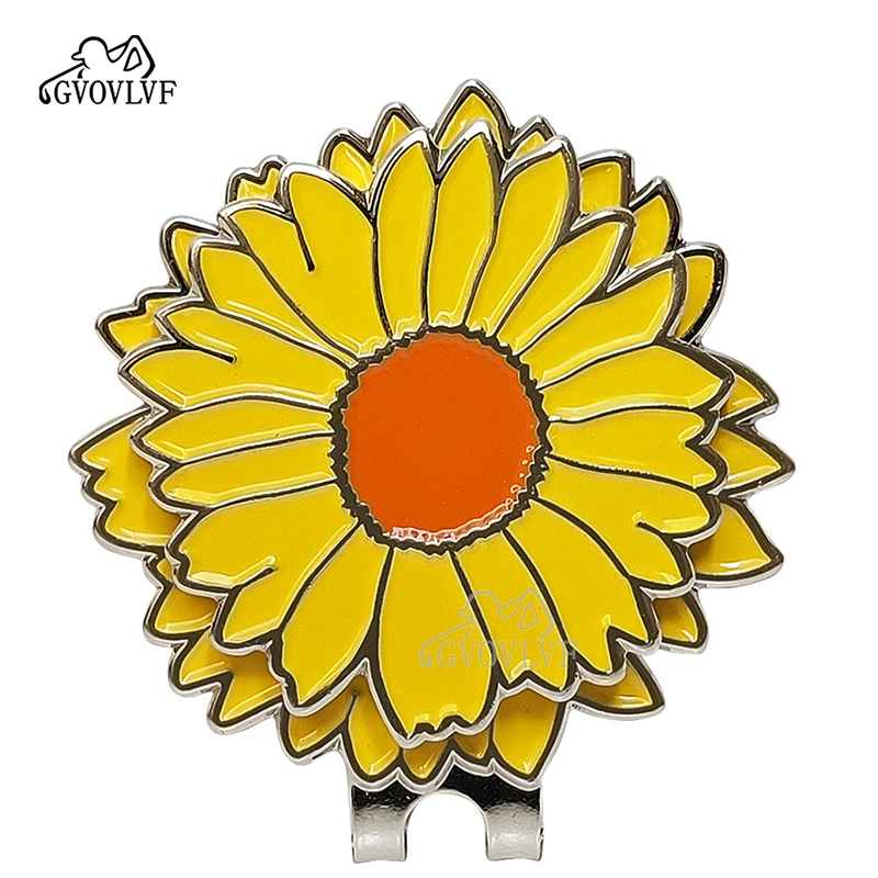 Removable Yellow Flower Pattern Golf Cap Clip With Small Flower Magnetic Marker For Girls Women Gift Golf Accessories
Removable Yellow Flower Pattern Golf Cap Clip With Small Flower Magnetic Marker For Girls Women Gift Golf Accessories