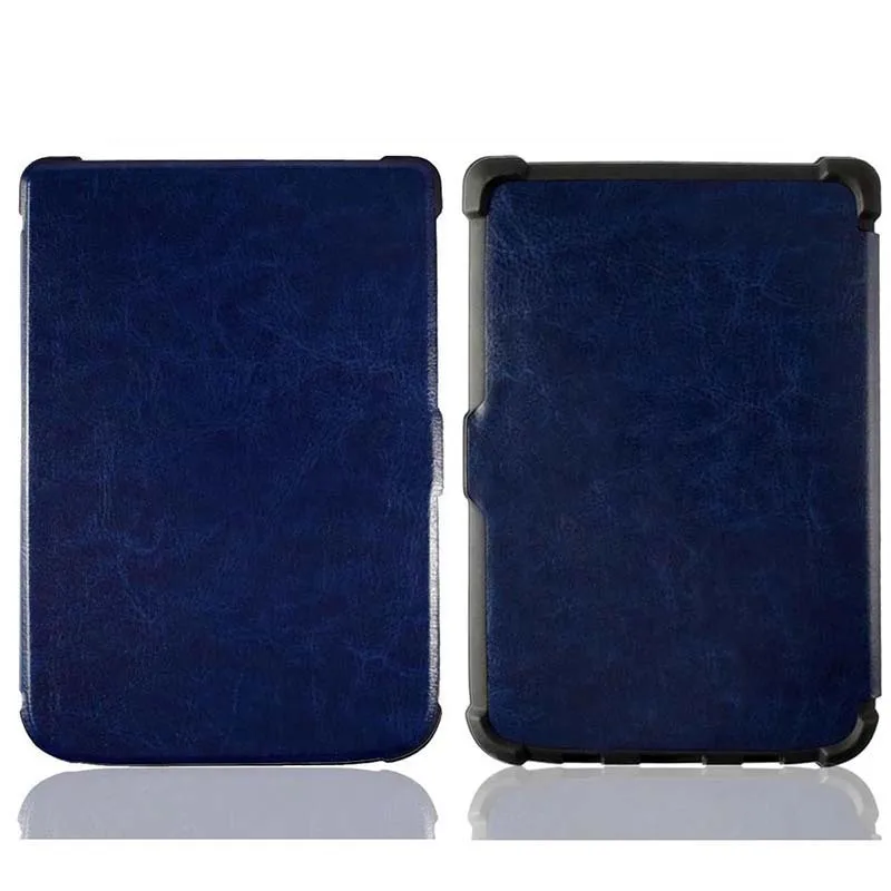 Case for 6" Pocketbook 616/627/618/632/628, Flip Folio Slim Portable Durable Leather Cover Protective Sleeve with Soft TPU Shell
Case for 6" Pocketbook 616/627/618/632/628, Flip Folio Slim Portable Durable Leather Cover Protective Sleeve with Soft TPU Shell