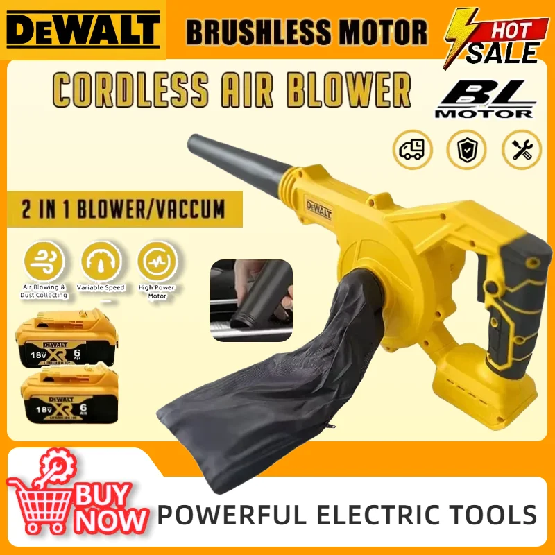 Беспроводной воздуходув-пылесос Dewalt 2-в-1: электрический пылесборник для компьютеров, очиститель листьев, электроинструмент для аккумуляторов Dewalt
Беспроводной воздуходув-пылесос Dewalt 2-в-1: электрический пылесборник для компьютеров, очиститель листьев, электроинструмент для аккумуляторов Dewalt