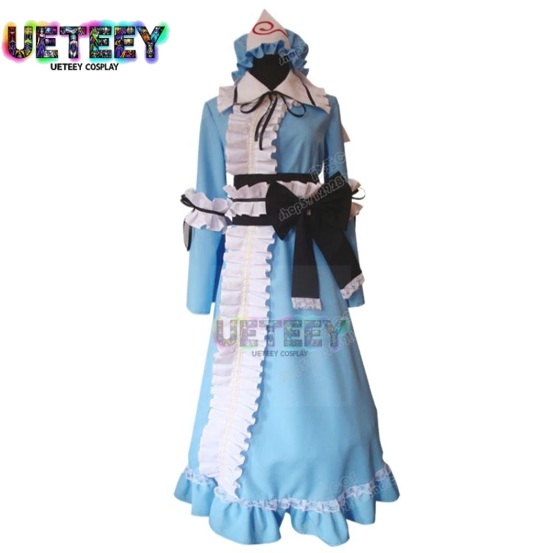 UETEEY COS Touhou Project Saigyouji Yuyuko Cosplay Dress Anime Costume Full Set Halloween Anime Custom Size
UETEEY COS Touhou Project Saigyouji Yuyuko Cosplay Dress Anime Costume Full Set Halloween Anime Custom Size