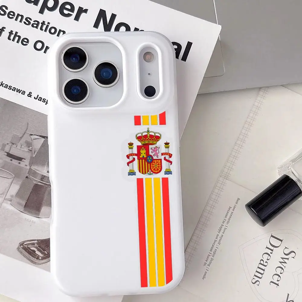 Spain LOGO Espana Red Yellow Line Phone Case For IPhone 17 16 15 14 13 12 11 Pro Max Plus Mini Case Clear Jelly Soft Cover
Spain LOGO Espana Red Yellow Line Phone Case For IPhone 17 16 15 14 13 12 11 Pro Max Plus Mini Case Clear Jelly Soft Cover