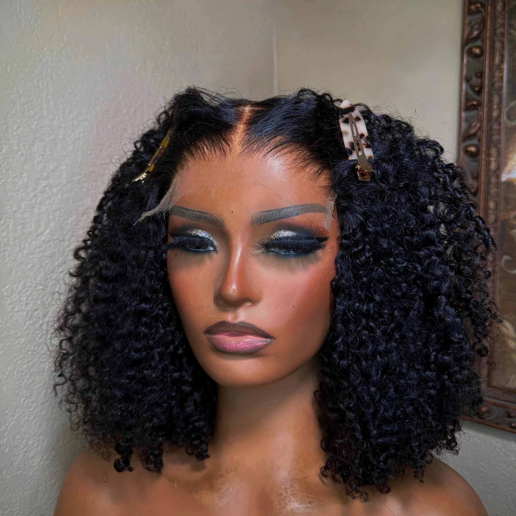 Short Bob Cut Blunt Pixie Water Wave Soft HD Full Lace Frontal 13X4X1 Wig For Black Women Preplucked With Baby Hair Daily Party
Short Bob Cut Blunt Pixie Water Wave Soft HD Full Lace Frontal 13X4X1 Wig For Black Women Preplucked With Baby Hair Daily Party