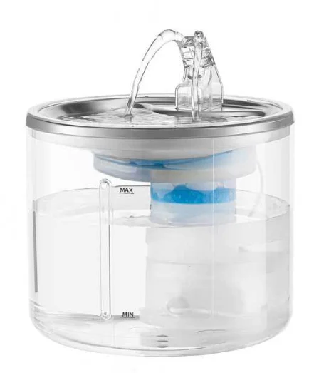 New Transparent Dual Nozzle Pet Fountain Cat and Dog Intelligent Water Dispenser
New Transparent Dual Nozzle Pet Fountain Cat and Dog Intelligent Water Dispenser