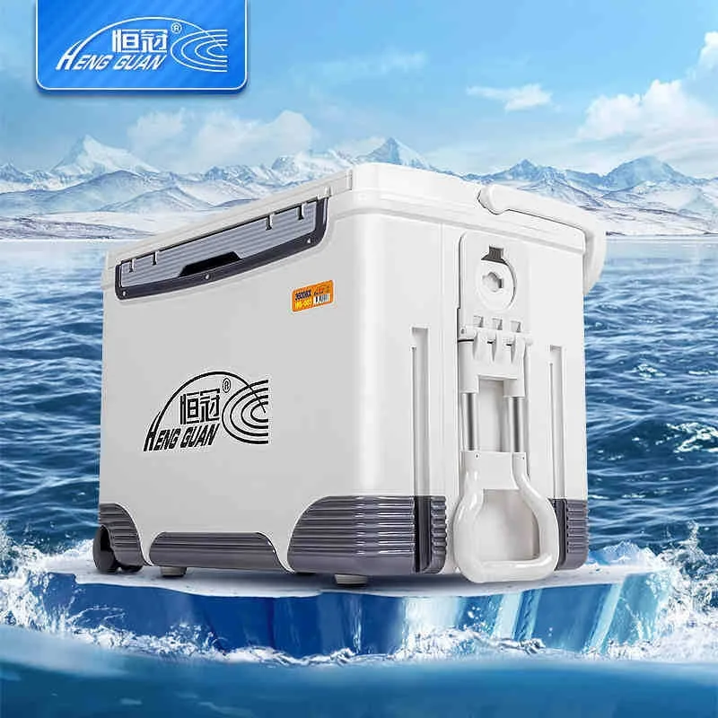 New Hengguan Fishing Box 003 Multifunctional Fishing Sea Fishing Box Refrigerated 36L
New Hengguan Fishing Box 003 Multifunctional Fishing Sea Fishing Box Refrigerated 36L