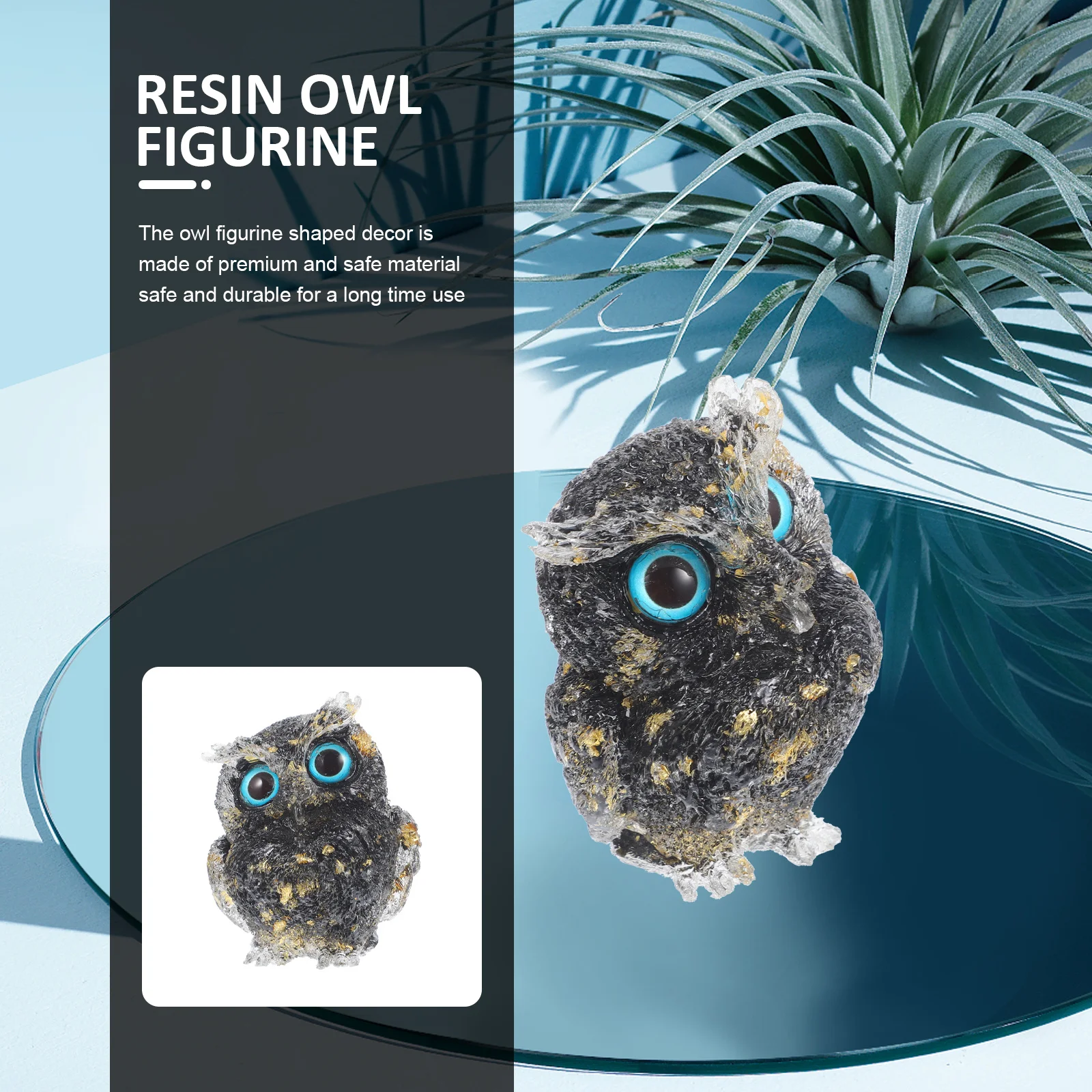 Owl Statue Adorable Desktop Ornament Premium Safe Unique Delicate Design Indoor Decoration Exquisite Details Stable
Owl Statue Adorable Desktop Ornament Premium Safe Unique Delicate Design Indoor Decoration Exquisite Details Stable