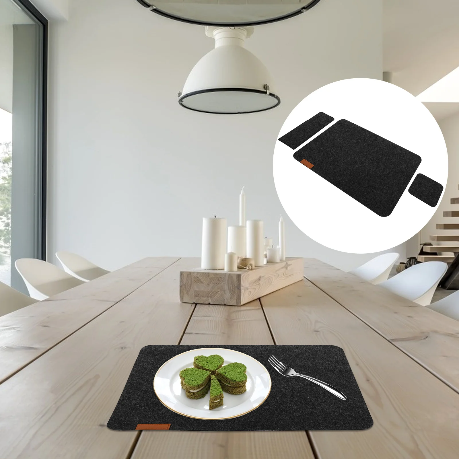 2Sets Western Heat Resistant Dining Table Placemat Set Reusable Coaster Placemat for Home Decoration Banquet Use
2Sets Western Heat Resistant Dining Table Placemat Set Reusable Coaster Placemat for Home Decoration Banquet Use
