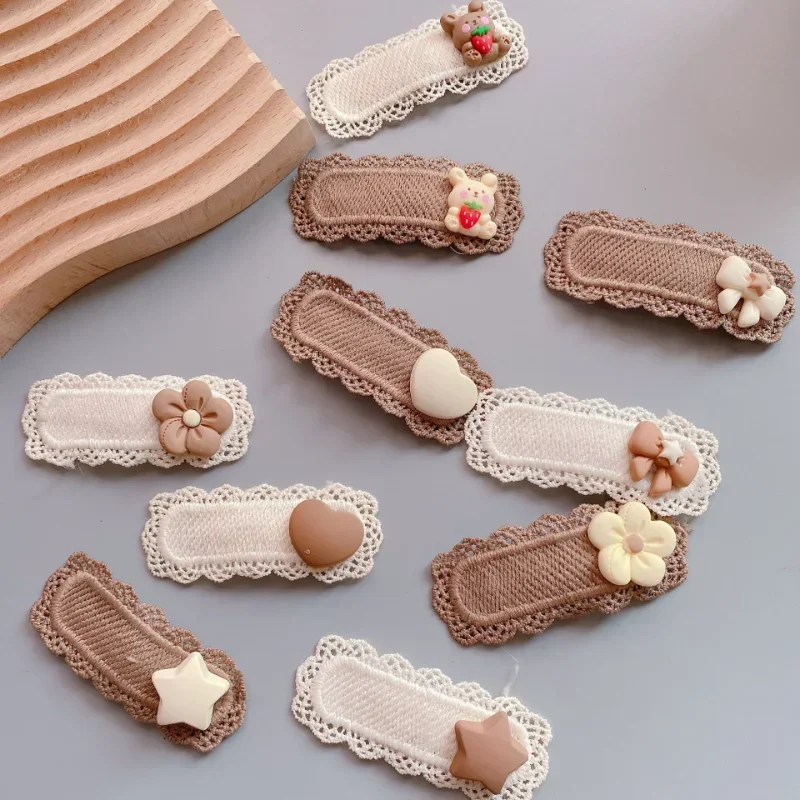 2pcs/lot Children Hair Clips Lace Bear Bows Girls Headbands Women Hairpins Baby Hair Accessories Korea New Fashion Kids Headwear
2pcs/lot Children Hair Clips Lace Bear Bows Girls Headbands Women Hairpins Baby Hair Accessories Korea New Fashion Kids Headwear