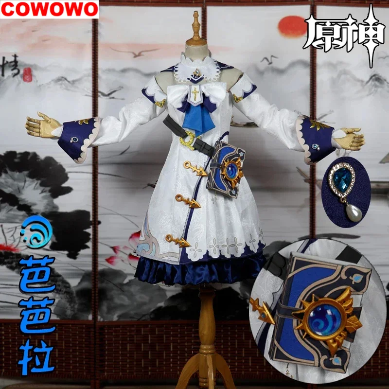 COWOWO Hot Genshin Impact Barbara Game Suit Lovely Princess Dress Uniform Cosplay Costume Halloween Party Outfit Custom-made
COWOWO Hot Genshin Impact Barbara Game Suit Lovely Princess Dress Uniform Cosplay Costume Halloween Party Outfit Custom-made