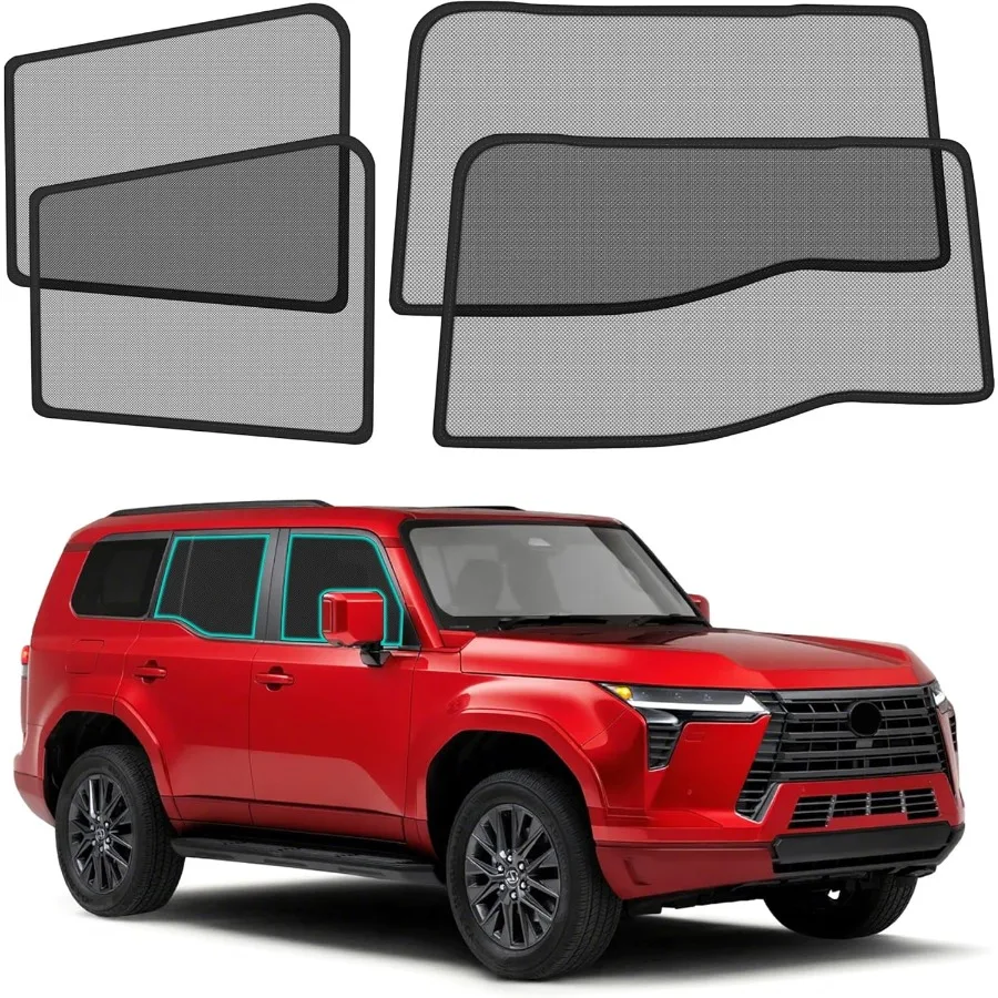 Car Window Shades for Lexus GX 550 20242026 Magnetic Side Sunshades Covers for Baby with Breathable Mesh Blocks 99 UV Rays Priv
Car Window Shades for Lexus GX 550 20242026 Magnetic Side Sunshades Covers for Baby with Breathable Mesh Blocks 99 UV Rays Priv