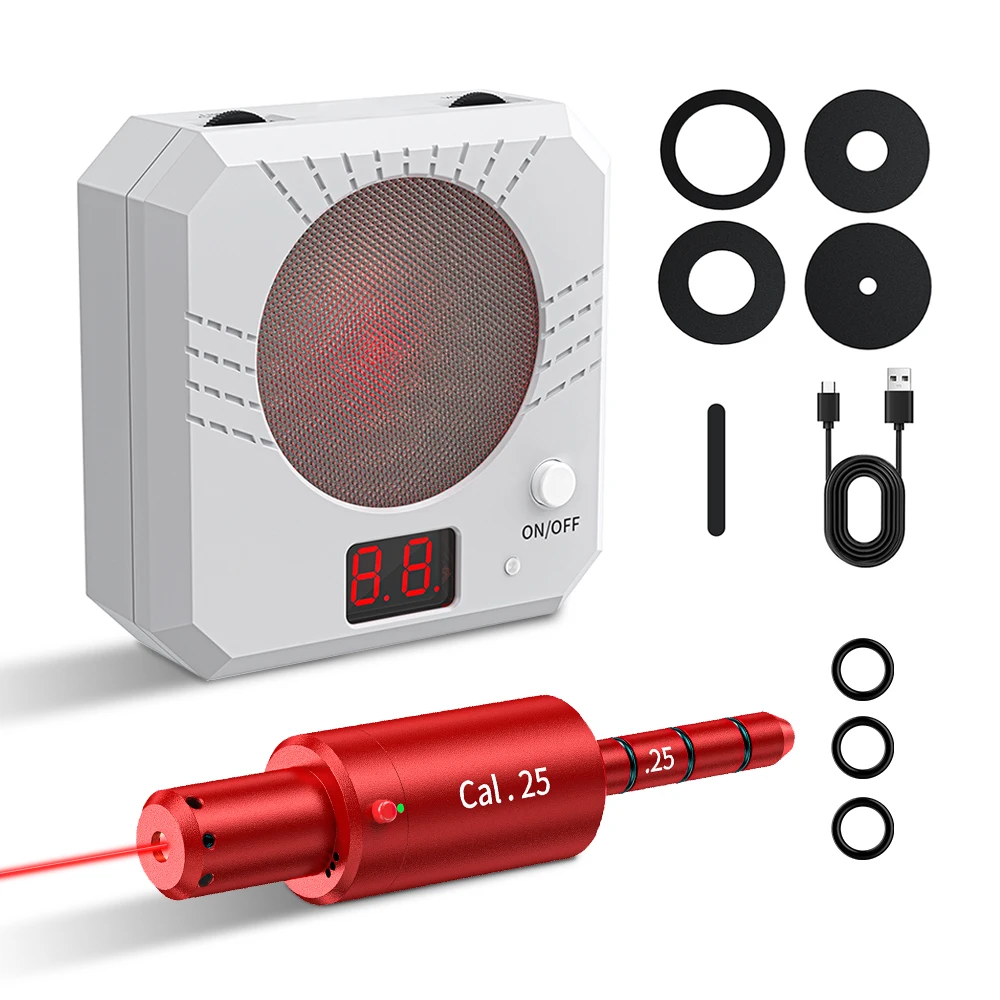 Electronic target CAL.25 multifunctional combination training set, dual-use for training and calibration
Electronic target CAL.25 multifunctional combination training set, dual-use for training and calibration