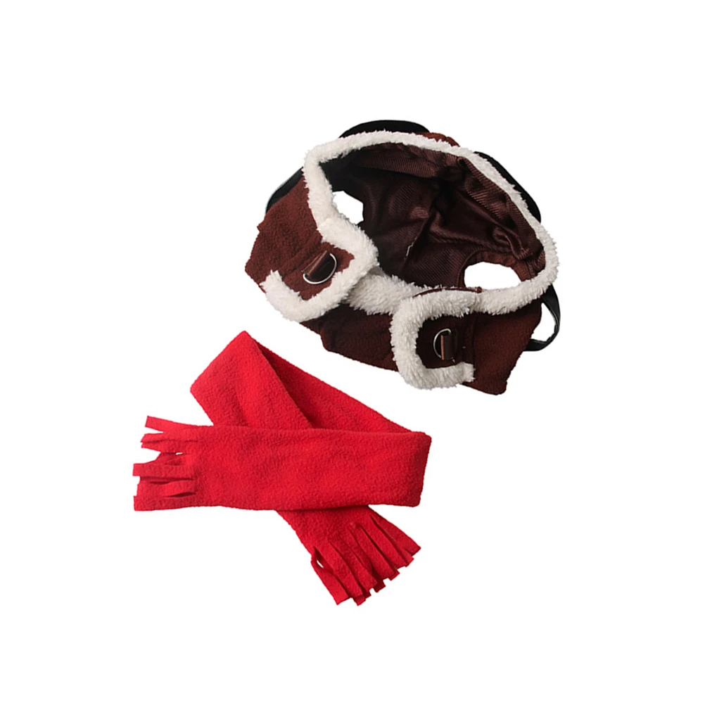 Pilot Hat Cap Cat Funny Costume Winter Warm Windproof Polyester Material Winter Warm Cap Reusable Dog Jacket Pet Supplies
Pilot Hat Cap Cat Funny Costume Winter Warm Windproof Polyester Material Winter Warm Cap Reusable Dog Jacket Pet Supplies