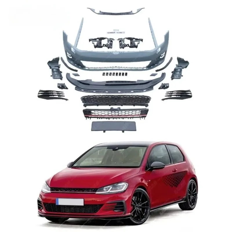 MAISALUN Горячий продавать! Комплект кузова GTI Style для Volkswagens VW Golf 7, передний бампер, задний диффузор, боковые юбки 
MAISALUN Горячий продавать! Комплект кузова GTI Style для Volkswagens VW Golf 7, передний бампер, задний диффузор, боковые юбки