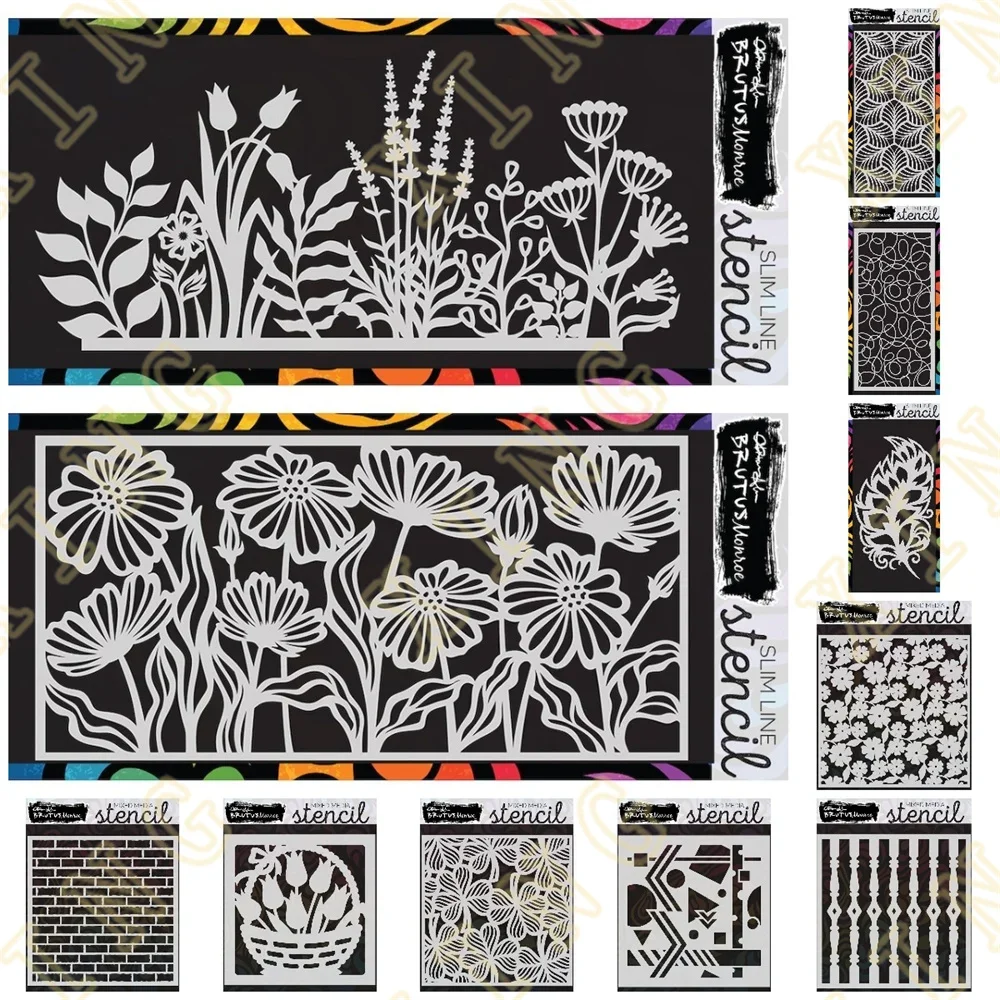 New Feather Leaves Flowers Diy Embossing Paper Card Template Craft Layering Stencils For Walls Painting Scrapbooking Stamp Album
New Feather Leaves Flowers Diy Embossing Paper Card Template Craft Layering Stencils For Walls Painting Scrapbooking Stamp Album