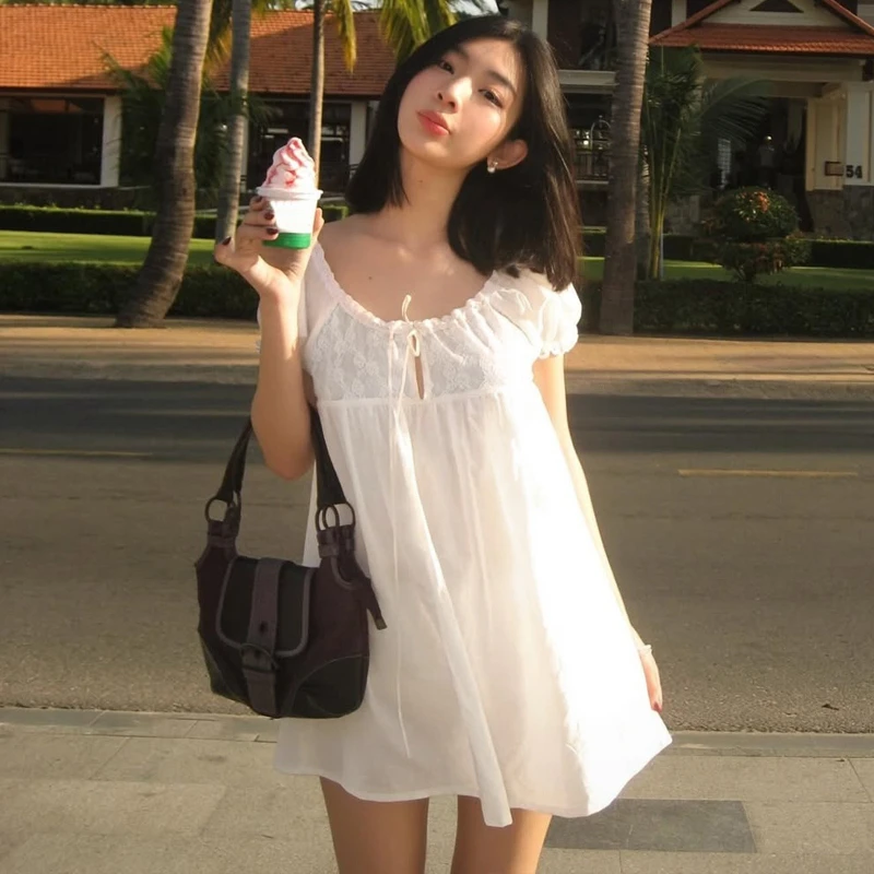2026 Spring New Hot Selling Ins Style Forest Sweet Bubble Sleeve Loose Dress for Women
2026 Spring New Hot Selling Ins Style Forest Sweet Bubble Sleeve Loose Dress for Women
