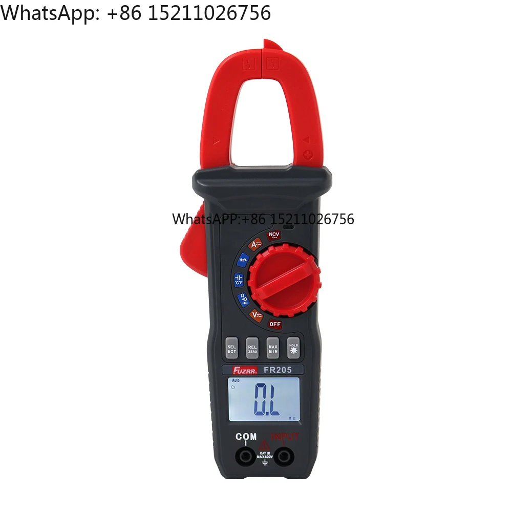 FR205D цифровые клещи 6000 отсчетов 200A AC DC клещи цифровой амперметр клещи мультиметр
FR205D цифровые клещи 6000 отсчетов 200A AC DC клещи цифровой амперметр клещи мультиметр