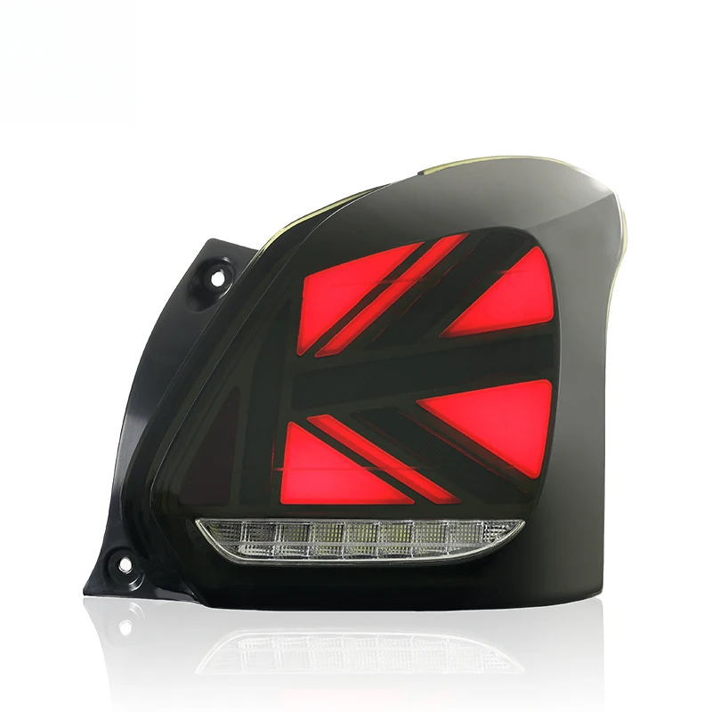 Suitable for 19-24 Suzuki Swift tail assemblies, modified with Union Jack dynamic LED running lights and turn signal light
Suitable for 19-24 Suzuki Swift tail assemblies, modified with Union Jack dynamic LED running lights and turn signal light