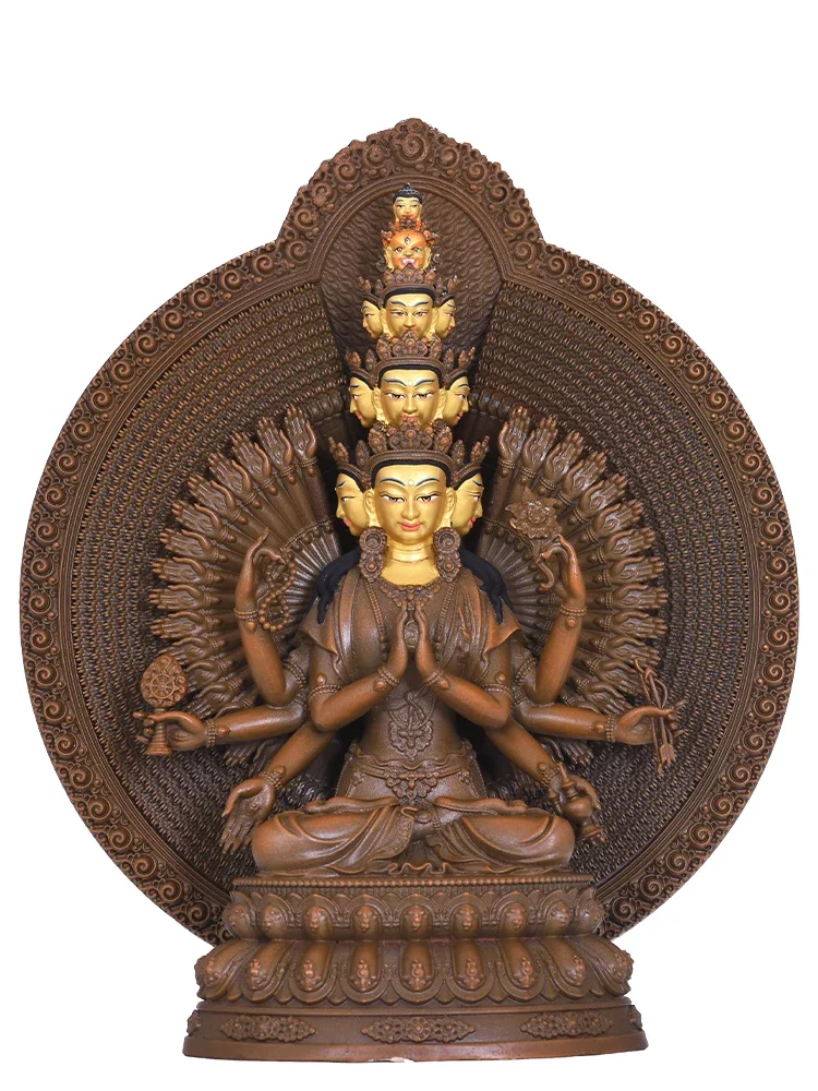 Dum Thangka, тысяча ручных Avalokitesvara Bodhisattva, 7-дюймовая статуя из чистой меди тибетская тантрическая, бронзовая статуя для гостиной
Dum Thangka, тысяча ручных Avalokitesvara Bodhisattva, 7-дюймовая статуя из чистой меди тибетская тантрическая, бронзовая статуя для гостиной