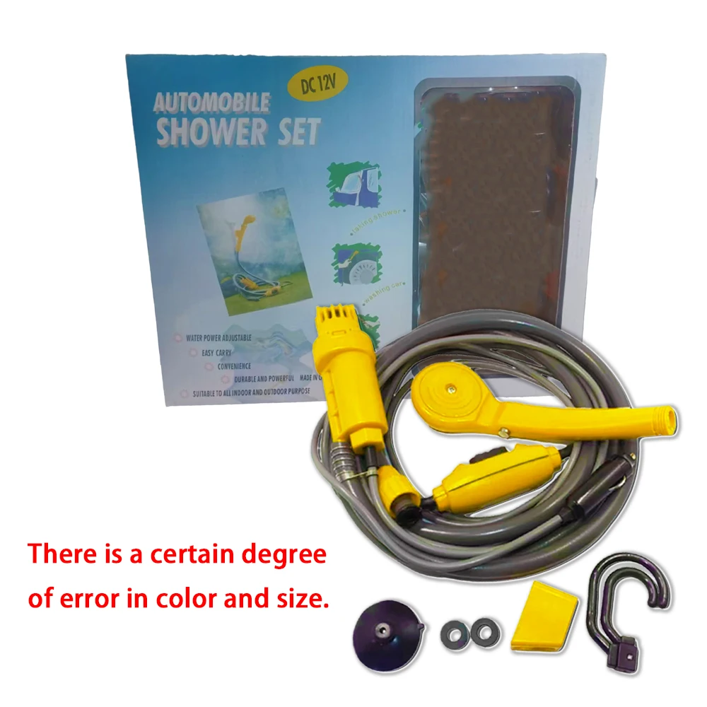 12V24V Car Shower Portable Outdoor Camping Bathing Classic Style for RV Heater.
12V24V Car Shower Portable Outdoor Camping Bathing Classic Style for RV Heater.